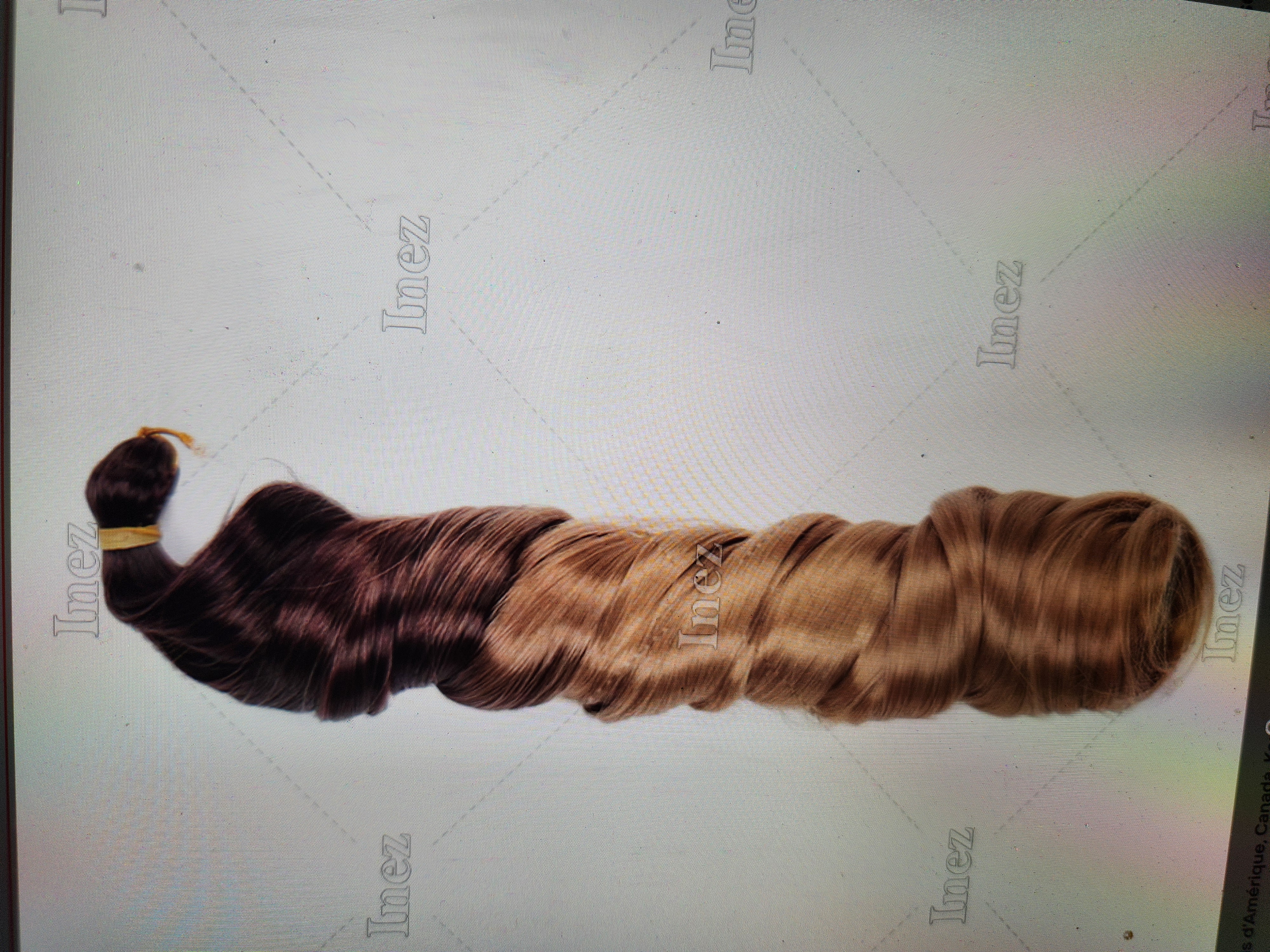 Paquet French Curls Ombré Blond T27